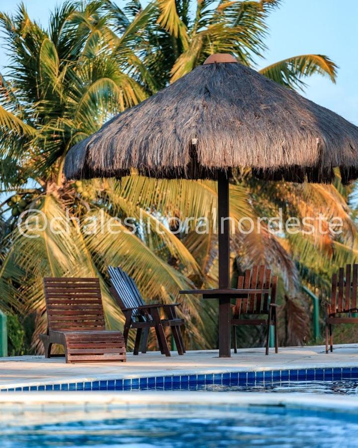 Chale Com Piscina Privada Vista Mar-Zumbi-Rn Villa Rio do Fogo Bagian luar foto