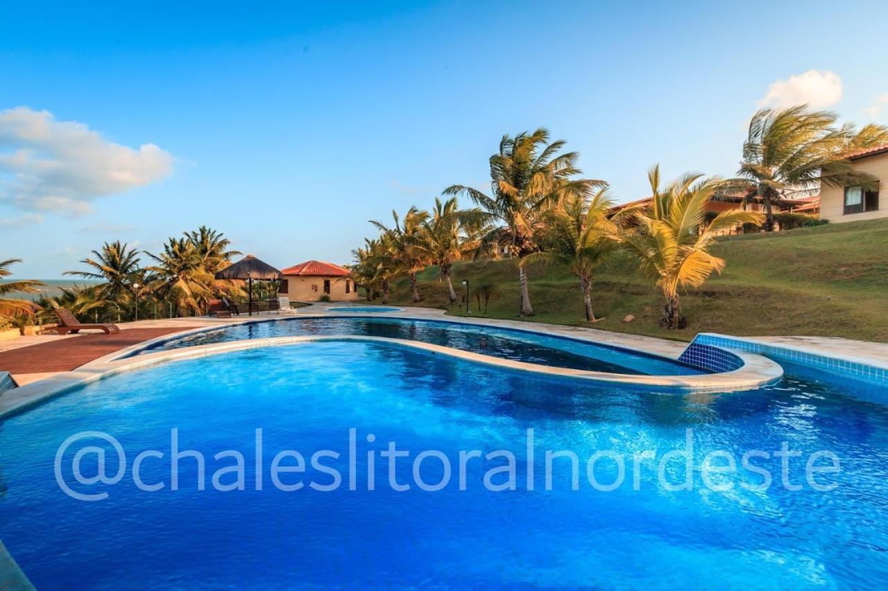 Chale Com Piscina Privada Vista Mar-Zumbi-Rn Villa Rio do Fogo Bagian luar foto