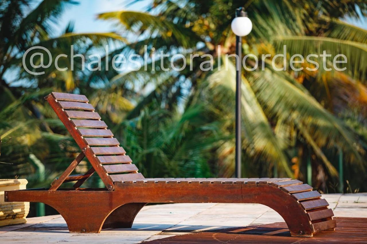 Chale Com Piscina Privada Vista Mar-Zumbi-Rn Villa Rio do Fogo Bagian luar foto