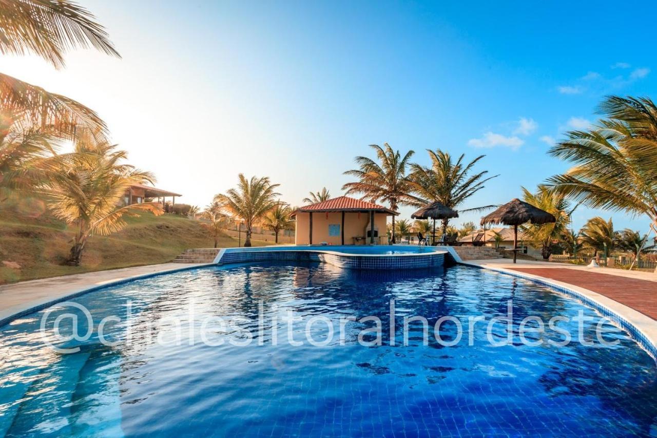 Chale Com Piscina Privada Vista Mar-Zumbi-Rn Villa Rio do Fogo Bagian luar foto