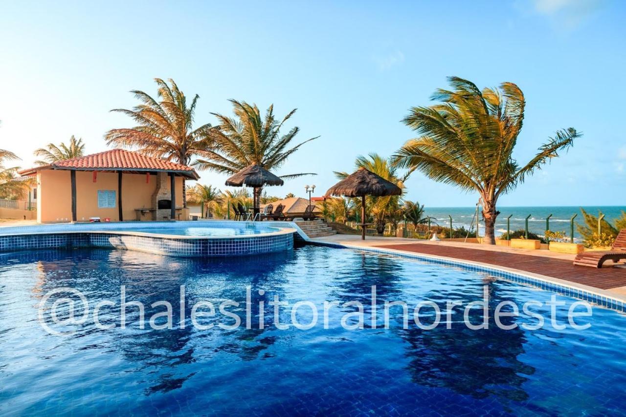 Chale Com Piscina Privada Vista Mar-Zumbi-Rn Villa Rio do Fogo Bagian luar foto