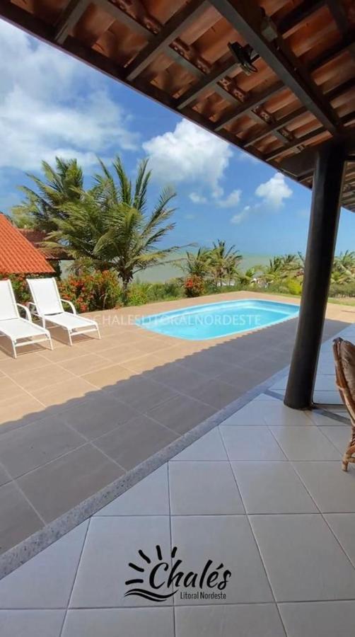 Chale Com Piscina Privada Vista Mar-Zumbi-Rn Villa Rio do Fogo Bagian luar foto