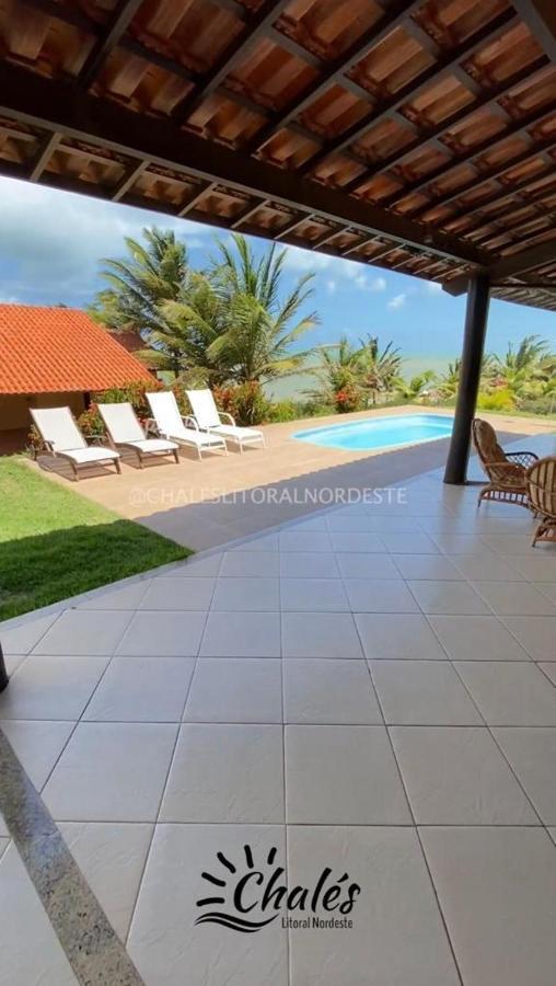 Chale Com Piscina Privada Vista Mar-Zumbi-Rn Villa Rio do Fogo Bagian luar foto