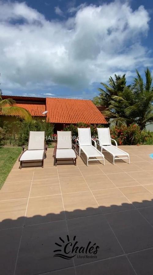 Chale Com Piscina Privada Vista Mar-Zumbi-Rn Villa Rio do Fogo Bagian luar foto