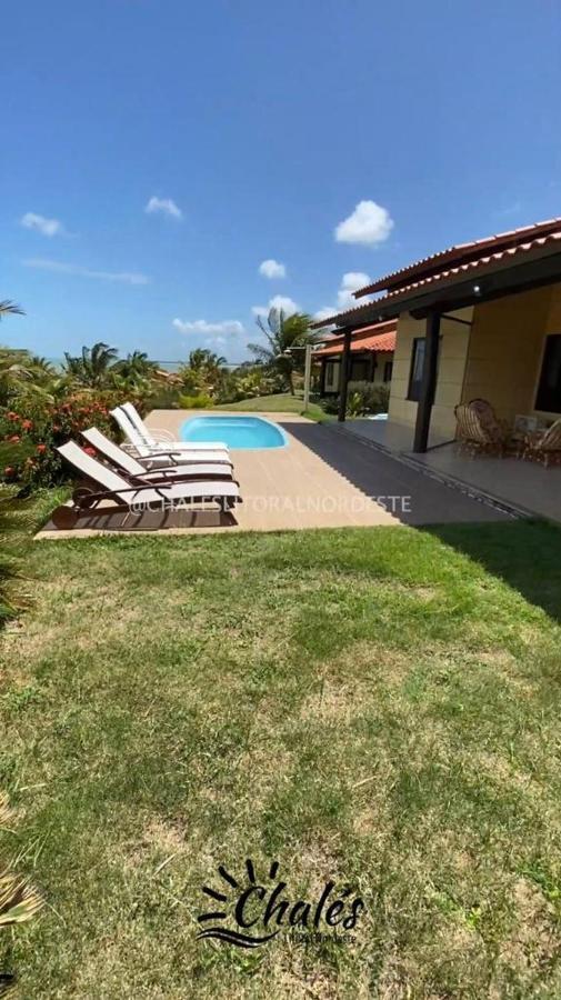 Chale Com Piscina Privada Vista Mar-Zumbi-Rn Villa Rio do Fogo Bagian luar foto